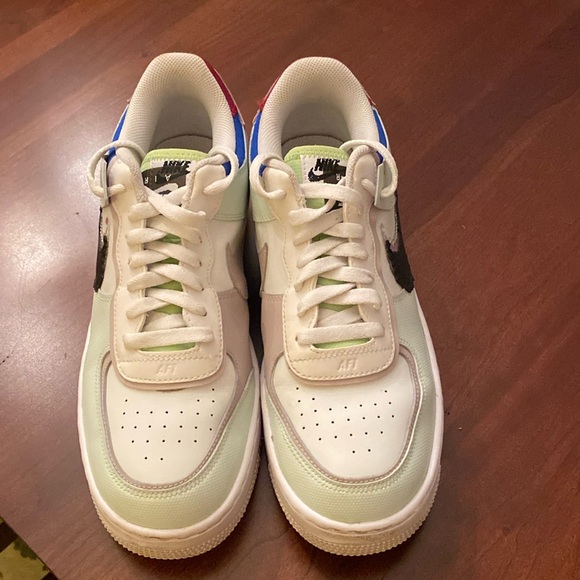 Nike Air Force 1’s - custom!  Women’s size 12. - Picture 1 of 5